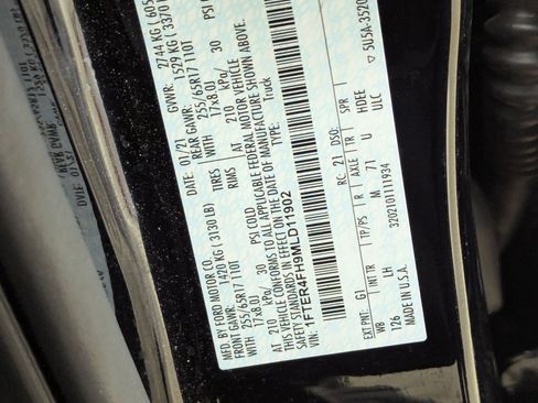 Certified 2021 Ford Ranger XLT w/ Equipment Group 301A Mid image 20