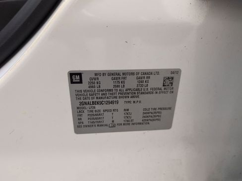 Used 2012 Chevrolet Equinox LS image 30