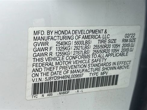 Used 2022 Acura MDX w/ Technology Package FWD image 34