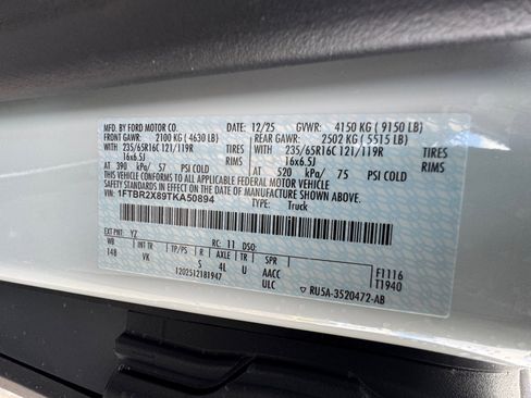 New 2026 Ford Transit 250 148 High Roof AWD image 34