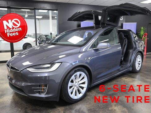Used 2020 Tesla Model X Long Range AWD/4WD image 1