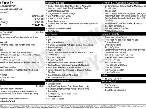 Used 2019 Kia Forte EX image 3