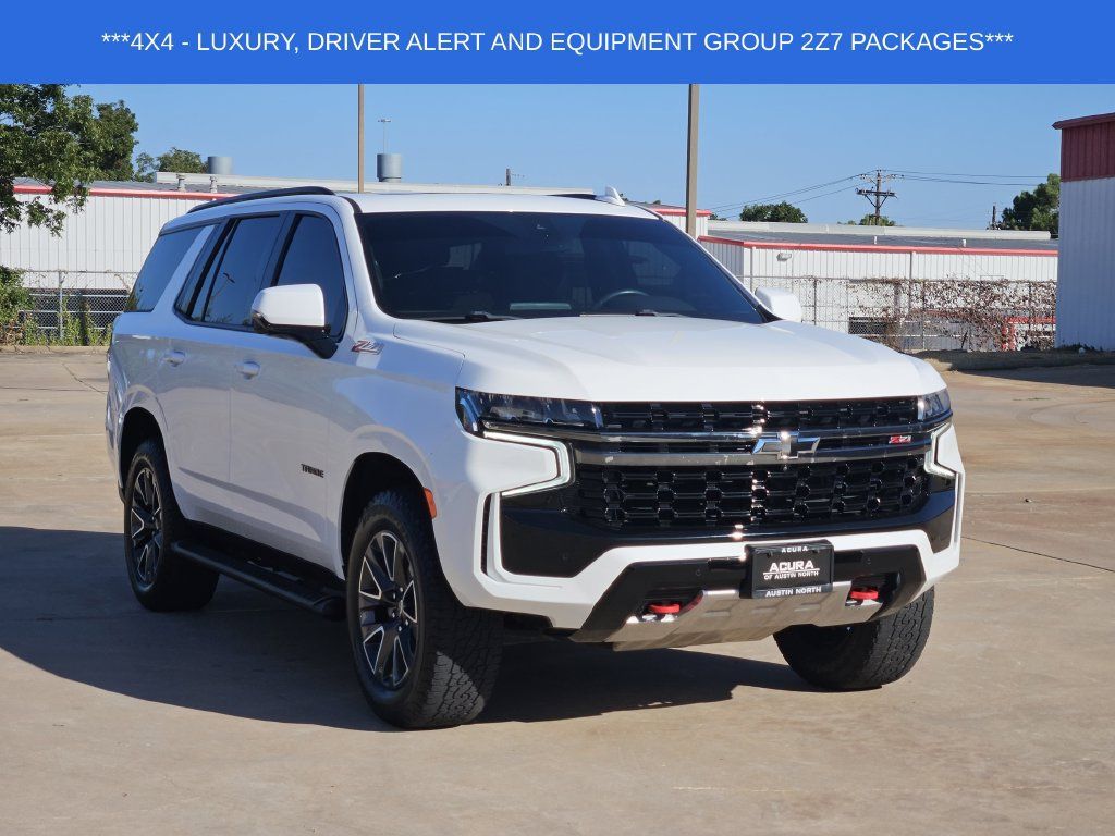 Used 2021 Chevrolet Tahoe Z71 w/ Luxury Package AWD/4WD image 3