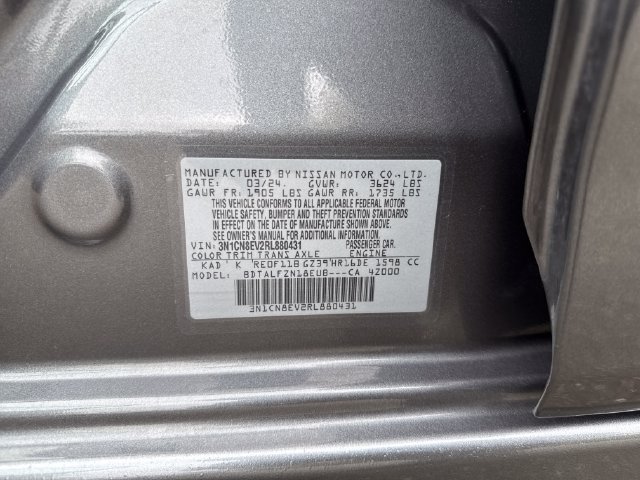 Used 2024 Nissan Versa SV FWD image 16