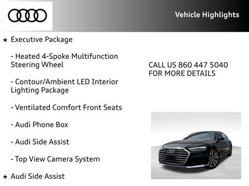 Used 2020 Audi A8 L 4.0T AWD/4WD image 28
