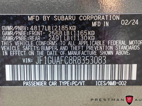 Used 2024 Subaru Impreza 2.0i Sport image 42