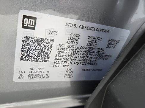 New 2026 Chevrolet Trax RS w/ Sunroof Package FWD image 17