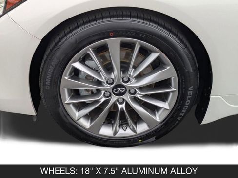 Certified 2023 INFINITI Q50 Luxe w/ Cargo Package RWD image 11