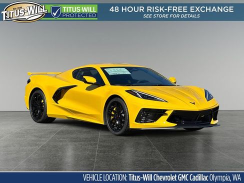 New 2026 Chevrolet Corvette Stingray Premium Cpe w/ Z51 Performance Package RWD image 1
