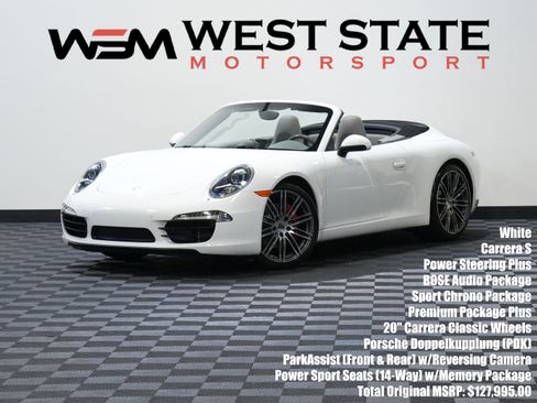 Used 2016 Porsche 911 Carrera S w/ Sport Chrono Package RWD image 1