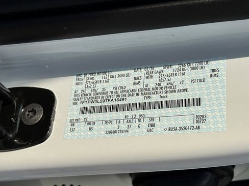 New 2026 Ford F150 XLT w/ Equipment Group 301A Standard AWD/4WD image 27