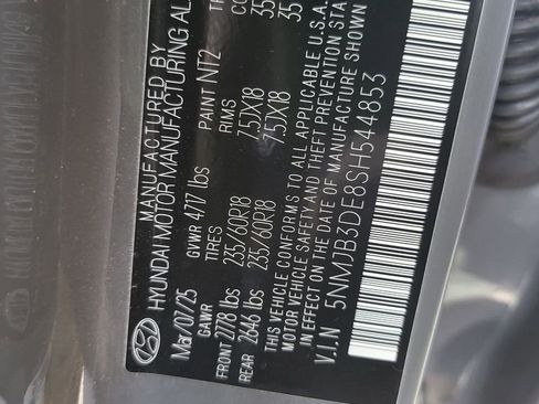 Used 2025 Hyundai Tucson SEL FWD image 5