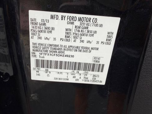Used 2013 Ford F150 STX w/ Mid Equipment Group RWD image 19