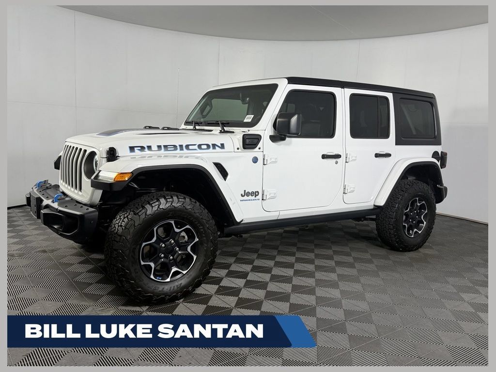 Used 2023 Jeep Wrangler Unlimited Rubicon 4xe w/ Steel Bumper Group AWD/4WD 360° Tour