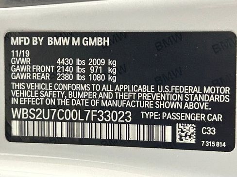 Used 2020 BMW M2 Competition w/ Executive Package image 36