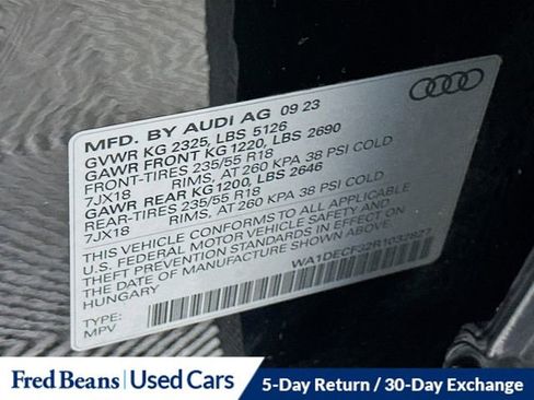 Used 2024 Audi Q3 2.0T Premium image 33