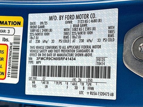 New 2025 Ford Bronco Sport Outer Banks w/ Outer Banks Tech Package+ image 21