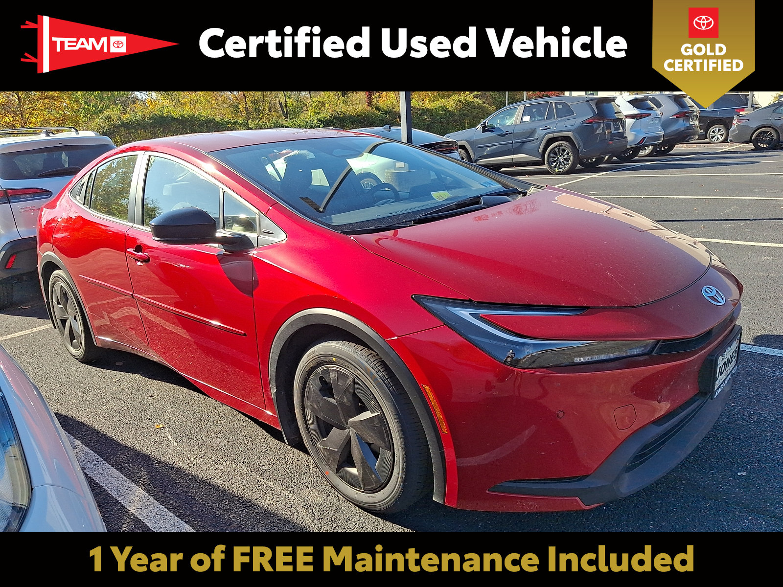 Certified 2024 Toyota Prius LE FWD image 1