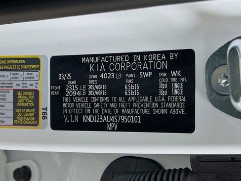 New 2025 Kia Soul S image 30