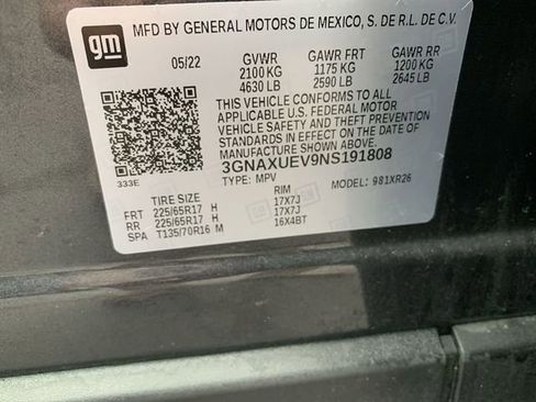 Certified 2022 Chevrolet Equinox LT image 32