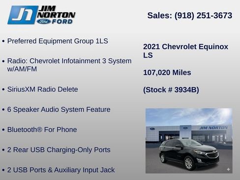 Used 2021 Chevrolet Equinox LS FWD image 11