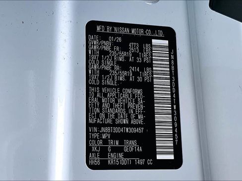 New 2026 Nissan Rogue Platinum w/ Platinum Premium Package AWD/4WD image 21