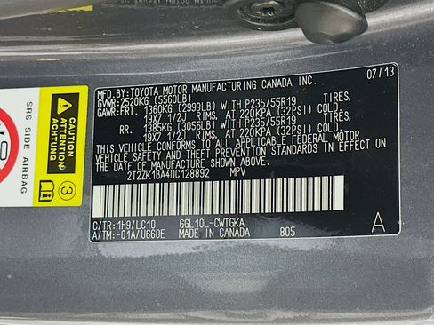 Used 2013 Lexus RX 350 FWD w/ Navigation Pkg image 12