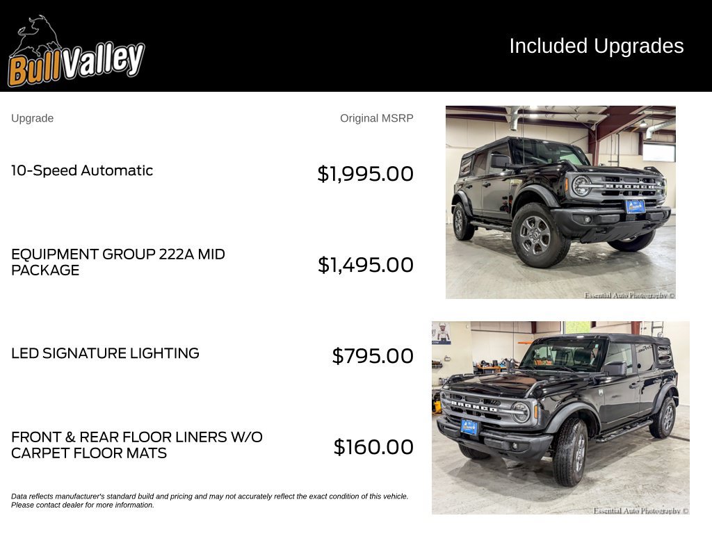 Certified 2023 Ford Bronco Big Bend AWD/4WD image 9
