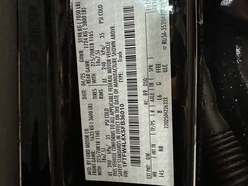 Used 2025 Ford F150 Tremor w/ Equipment Group 402A High image 17