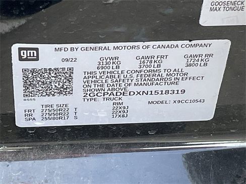 Used 2022 Chevrolet Silverado 1500 RST w/ Protection Package image 32