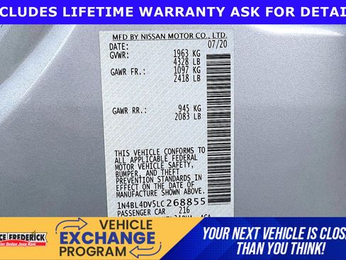 Used 2020 Nissan Altima 2.5 SV image 29