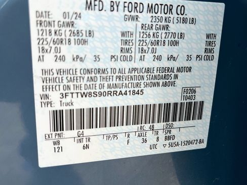 Used 2024 Ford Maverick Lariat AWD/4WD image 31
