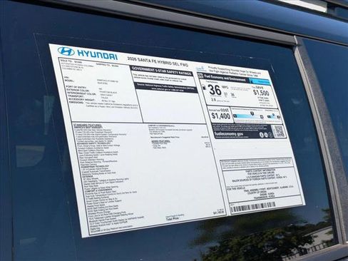 New 2026 Hyundai Santa Fe SEL image 24