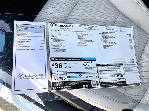 New 2026 Lexus RX 350 Luxury image 21