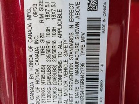 Used 2024 Honda CR-V EX-L image 15