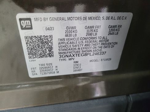 Used 2023 Chevrolet Equinox LT w/ Driver Convenience Package image 33