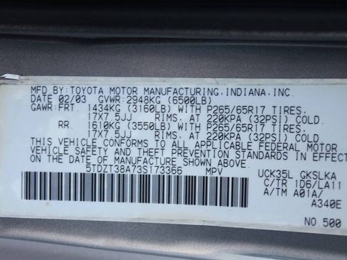 Used 2003 Toyota Sequoia Limited RWD image 14