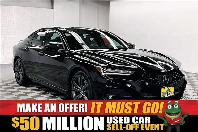 Used 2023 Acura TLX w/ A-SPEC Package AWD/4WD image 1