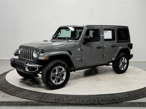 Used 2021 Jeep Wrangler Unlimited Sahara w/ LED Lighting Group image 3