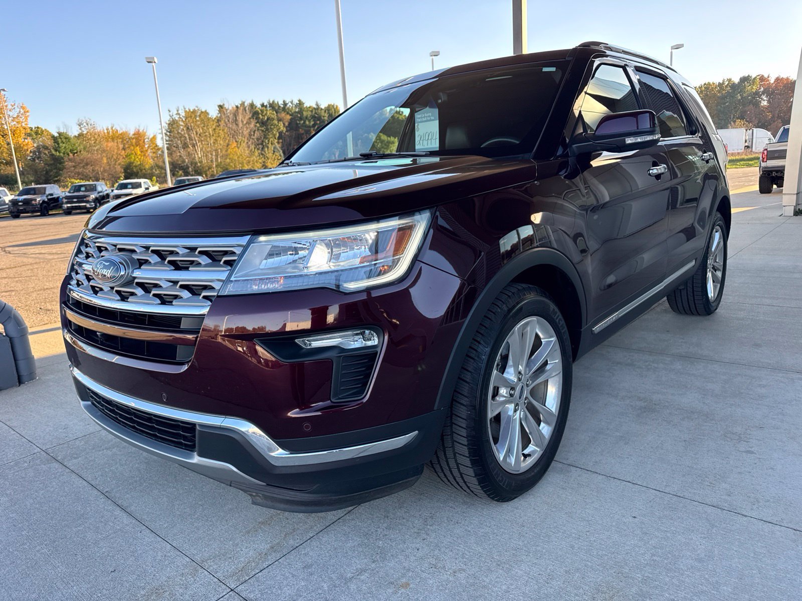 Certified 2019 Ford Explorer Limited w/ Ford Safe & Smart Package AWD/4WD image 3