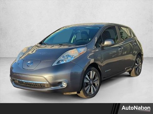 Used 2015 Nissan Leaf SV w/ LED & Quick Charge Package image 1