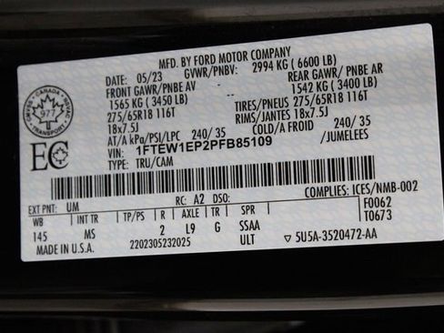 Used 2023 Ford F150 XLT w/ XTR Package image 19