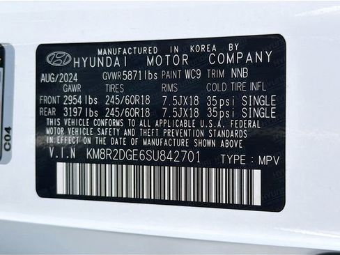 Used 2025 Hyundai Palisade SEL AWD/4WD image 33