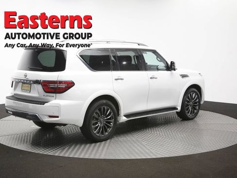 Used 2023 Nissan Armada Platinum w/ Captain's Chairs Package AWD/4WD image 48