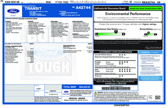 Used 2024 Ford Transit 350 XLT RWD image 24