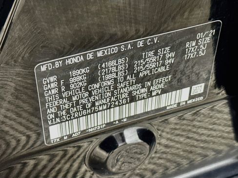 Used 2021 Honda HR-V EX-L image 27