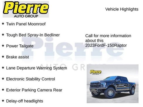 Used 2023 Ford F150 Raptor w/ Equipment Group 802A Raptor R AWD/4WD image 23