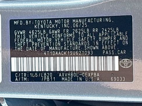 Certified 2025 Toyota Camry XSE FWD image 34