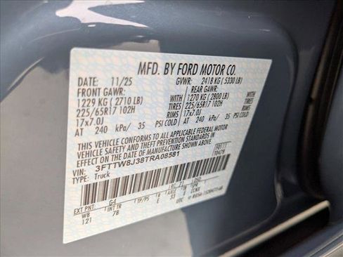 New 2026 Ford Maverick XLT w/ Equipment Group 301A image 17