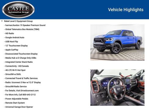 Used 2023 RAM 1500 Rebel w/ Rebel Level 2 Equipment Group image 12